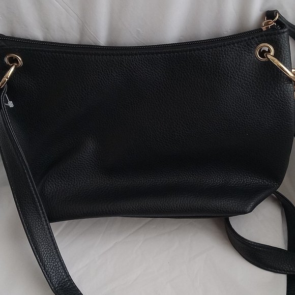 Rossetti Ladies-Crossbody Black Leather Purse Medium NWT 69 USA dollars - Picture 5 of 10